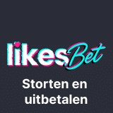Storten en uitbetalen bij Likes.Bet